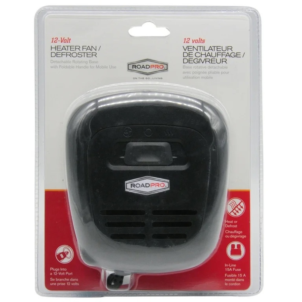 Roadpro 12-Volt Heater Fan/Defroster Automotive Heating Parts